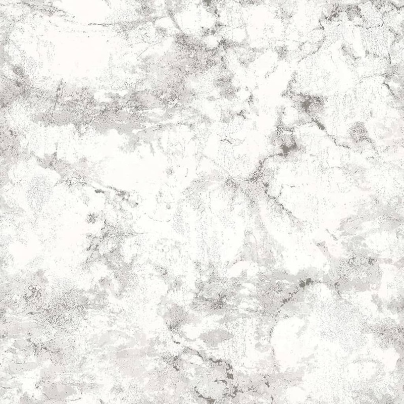 Noordwand Wallpaper Friends & Coffee Marble Concrete White and Metallic