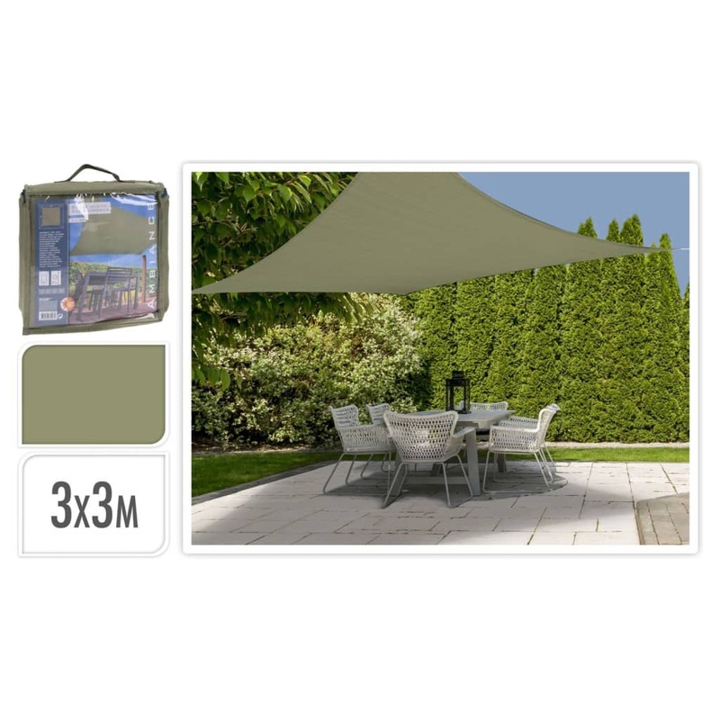 ProGarden Shade Cloth 3×3 m Green Square