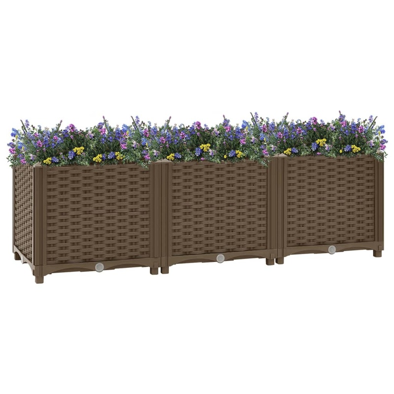 Berkfield Raised Bed 120x40x38 cm Polypropylene