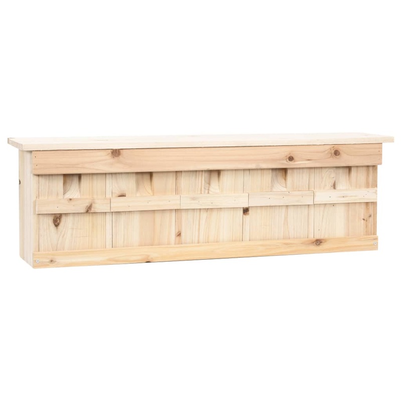 Berkfield Sparrow House with 5 Rooms 68x15x21 cm Firwood
