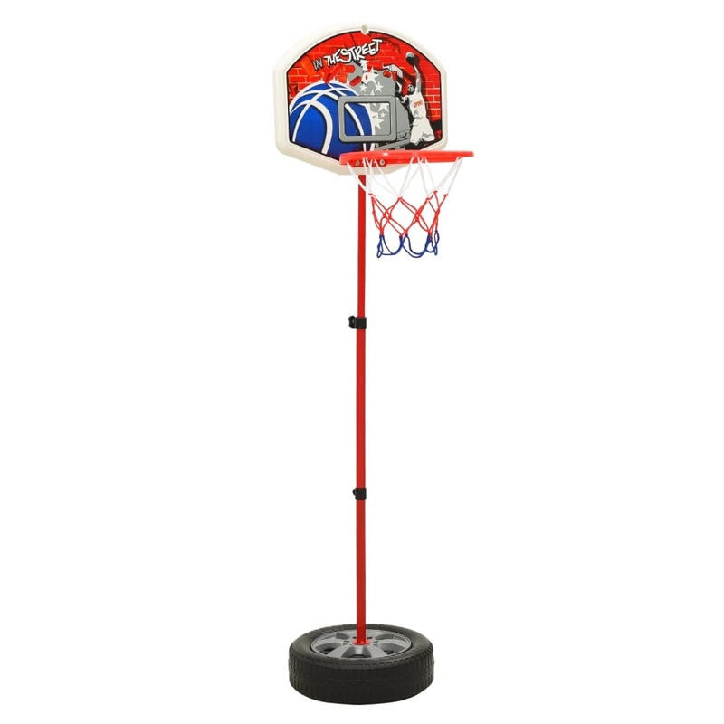 Berkfield Children Basketball Play Set Adjustable 120 cm