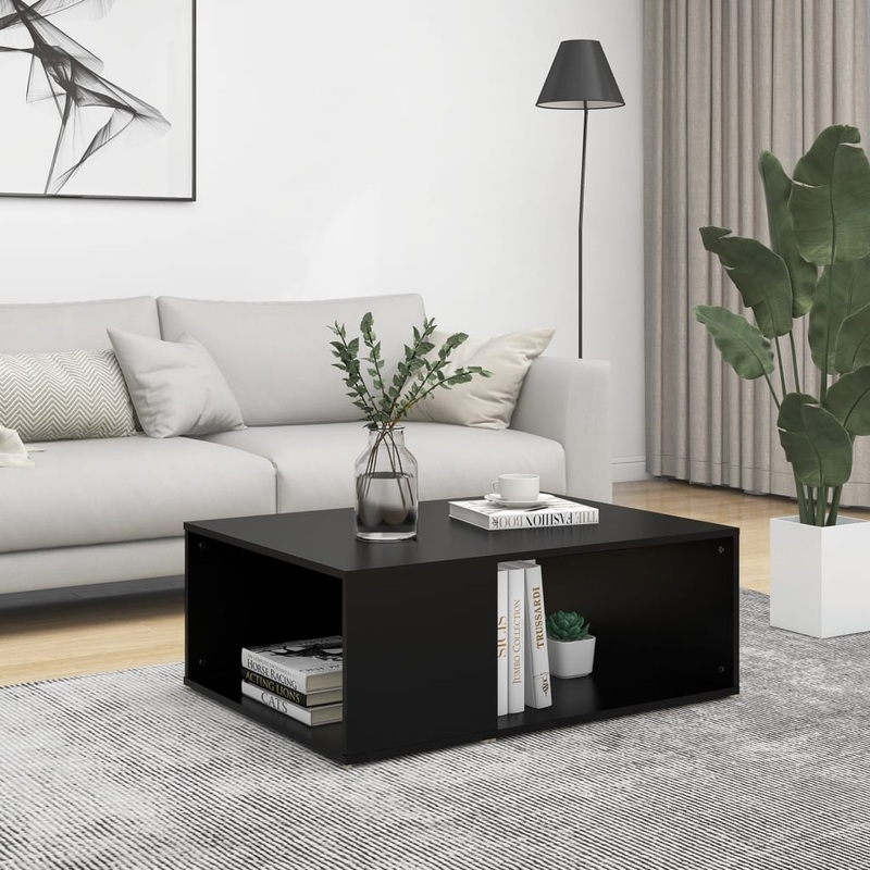 Berkfield Coffee Table Black 90x67x33 cm Engineered Wood
