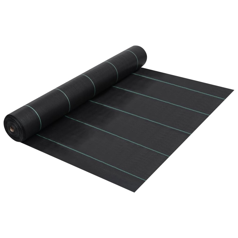 Berkfield Weed & Root Control Mat Black 2×5 m PP