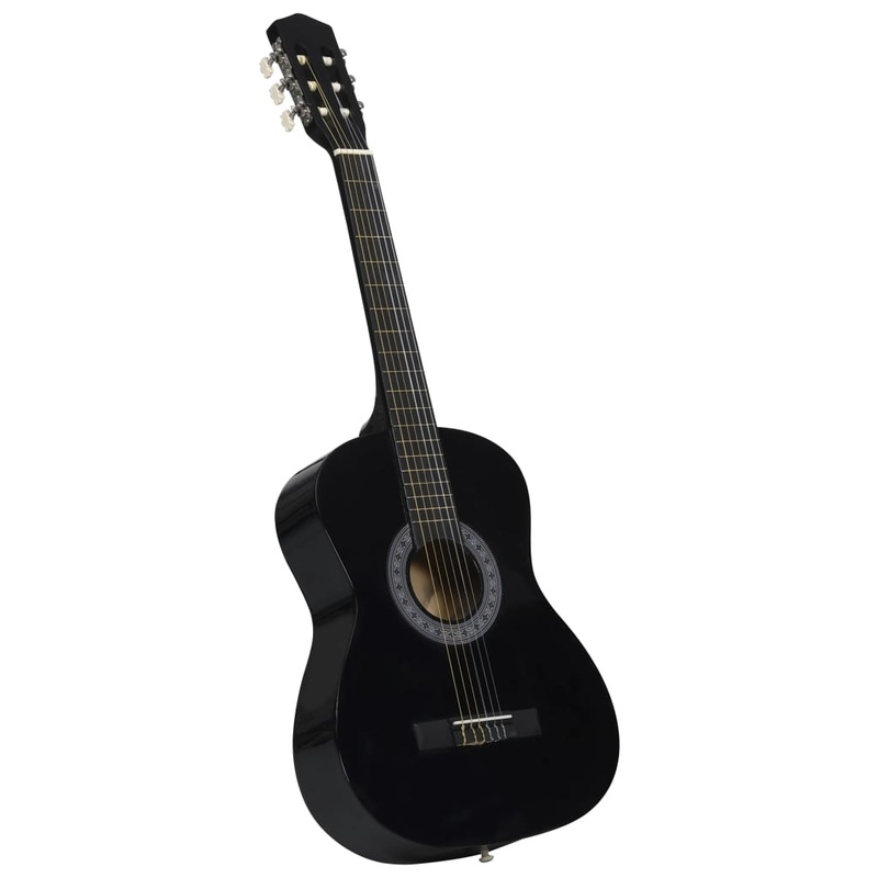 Berkfield Classical Guitar for Beginner and Kids Black 3/4 36
