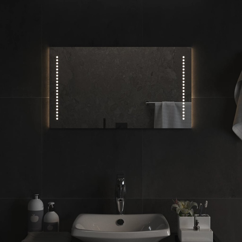 Berkfield LED Bathroom Mirror 40×70 cm