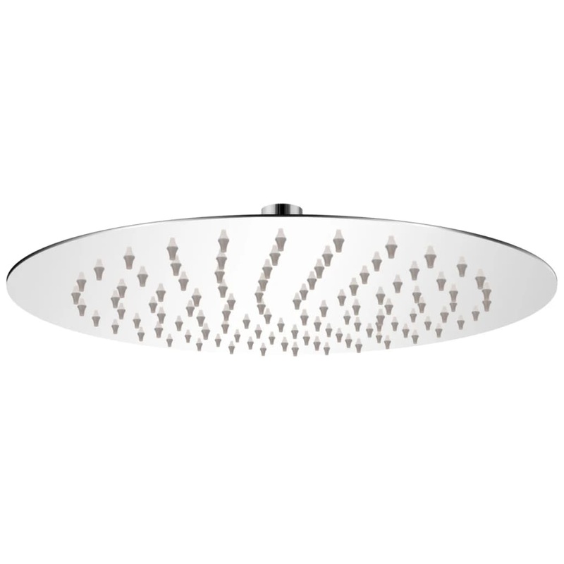 Berkfield Rain Shower Head Stainless Steel 25 cm Round