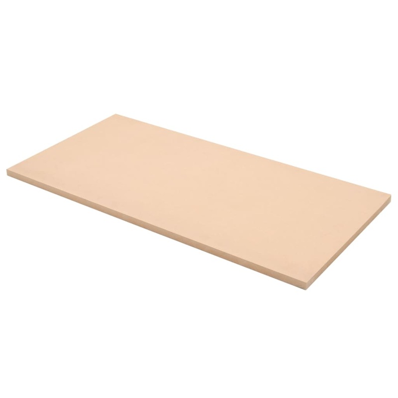 Berkfield 2 pcs MDF Sheets Rectangular 120×60 cm 25 mm