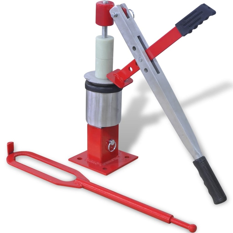 Berkfield Mini Tyre Changer Red