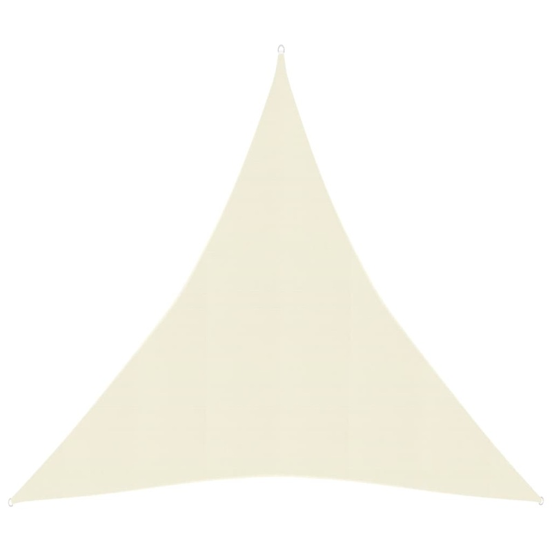 Berkfield Sunshade Sail 160 g/m__ Cream 5x6x6 m HDPE