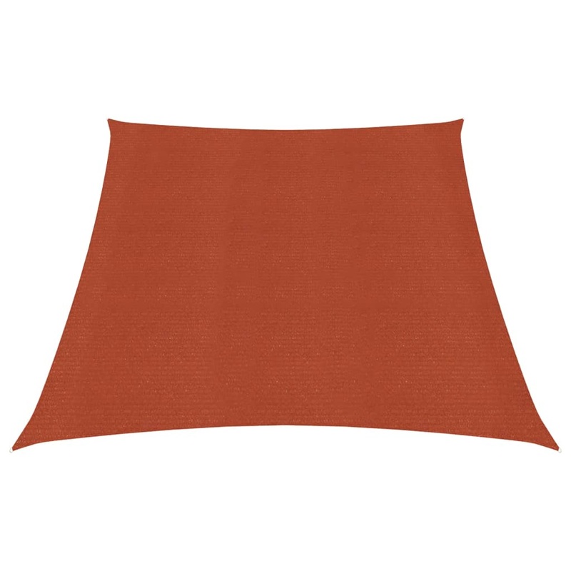 Berkfield Sunshade Sail 160 g/m__ Terracotta 3/4×2 m HDPE