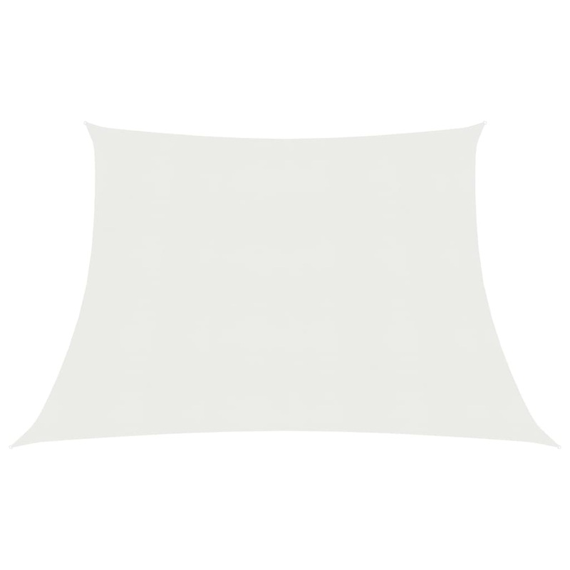 Berkfield Sunshade Sail 160 g/m__ White 3/4×3 m HDPE