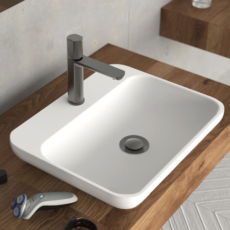 SCHTTE Basin Mixer NEW YORK Matte Graphite