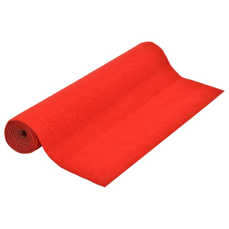 Berkfield Artificial Grass with Studs 2×1 m Red