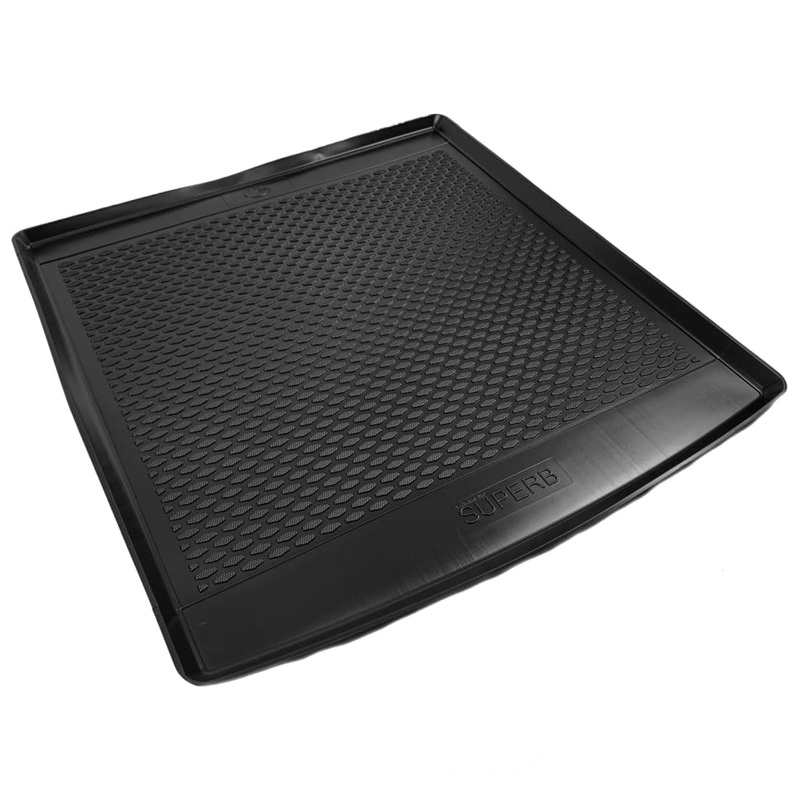 Berkfield Car Boot Mat for koda SUPERB II Combi (2008-2014) Rubber