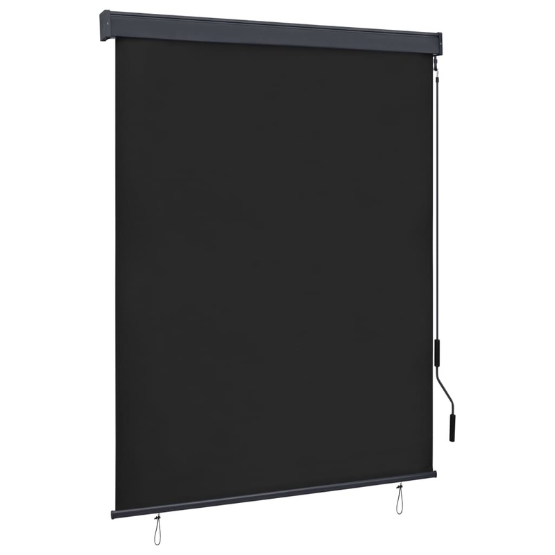 Berkfield Outdoor Roller Blind 140×250 cm Anthracite