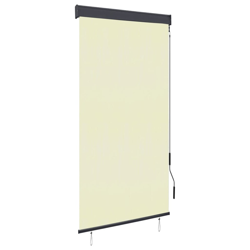 Berkfield Outdoor Roller Blind 80×250 cm Cream