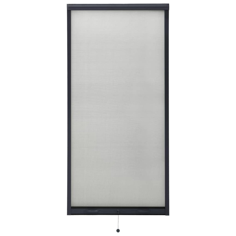 Berkfield Roll down Insect Screen for Windows Anthracite 60×150 cm