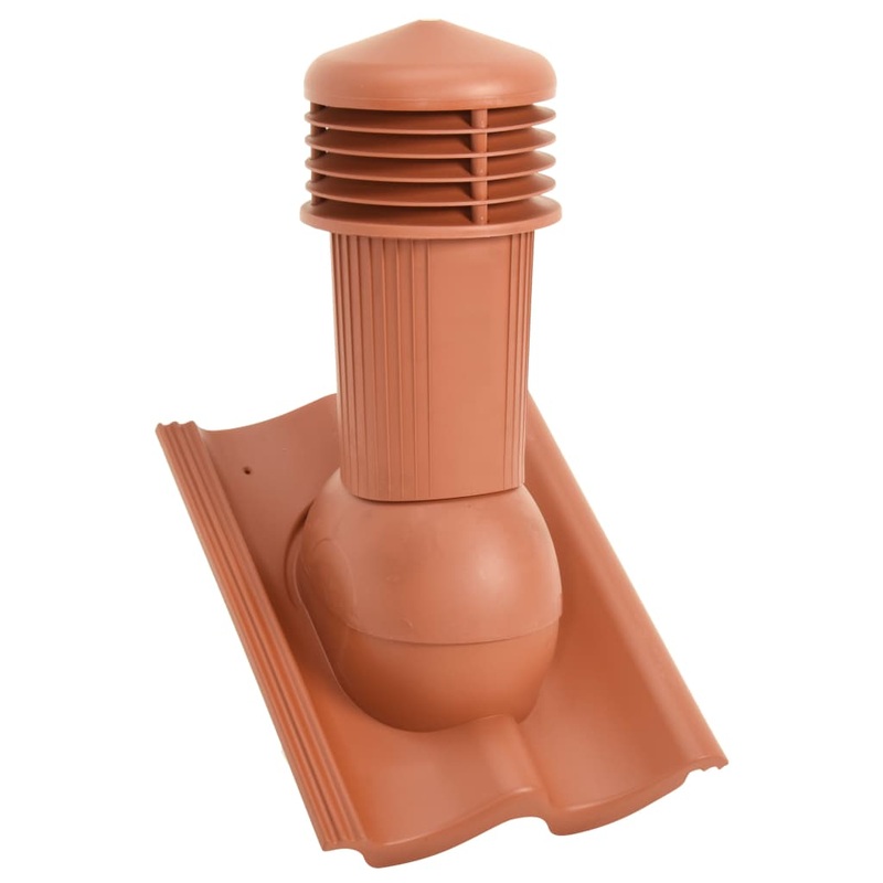 Berkfield Roof Ventilator Red