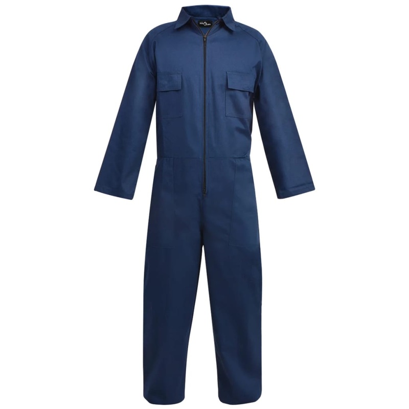 Berkfield Men’s Overalls Size M Blue