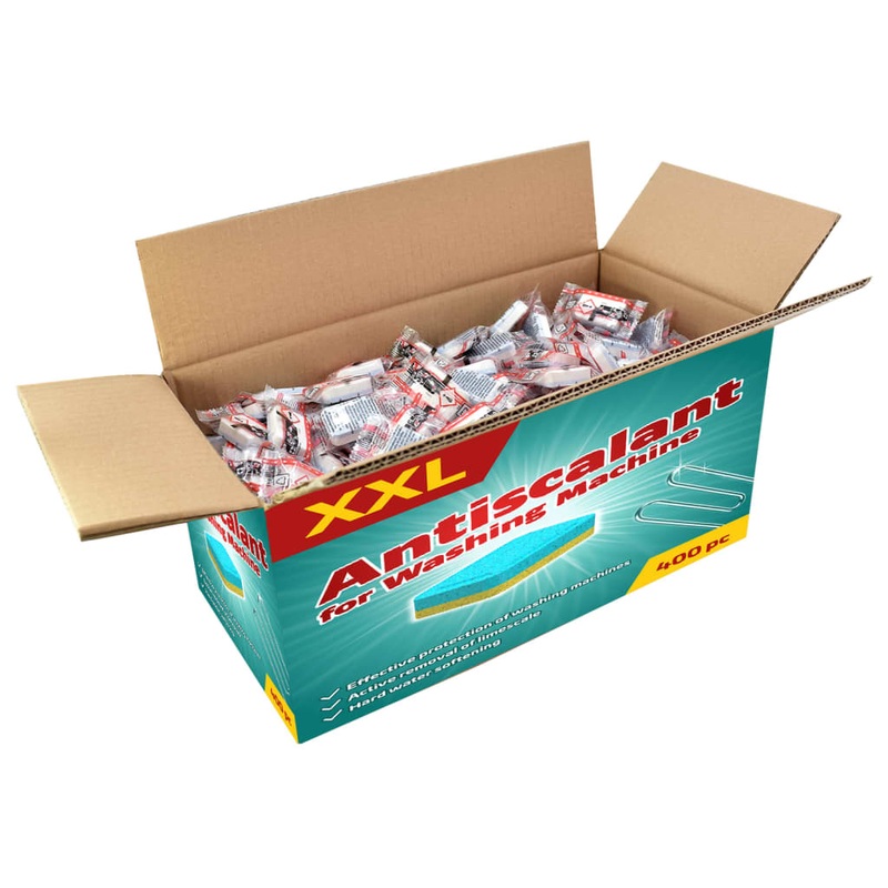 Berkfield Washing Machine Detergent Tablets 400pcs Prevent Limescale&Dirt