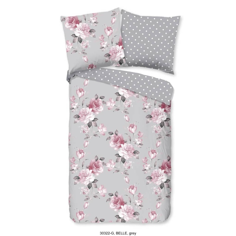 Good Morning Duvet Cover Belle 135×200 cm Grey