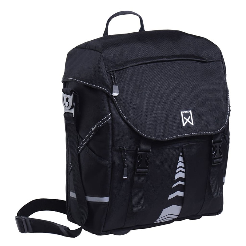Willex Bicycle Pannier XL 1200 25 L Black