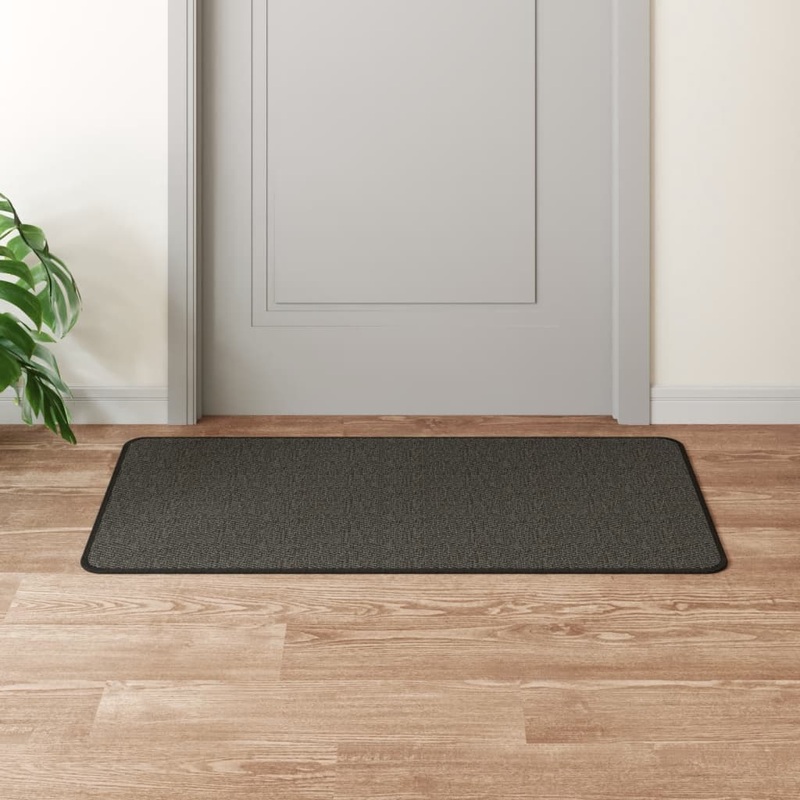 Berkfield Carpet Runner Sisal Look Anthracite 50×100 cm