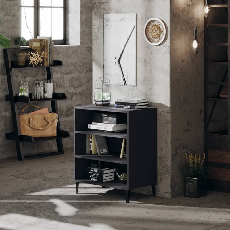 Berkfield Sideboard Grey 57x35x70 cm Engineered Wood