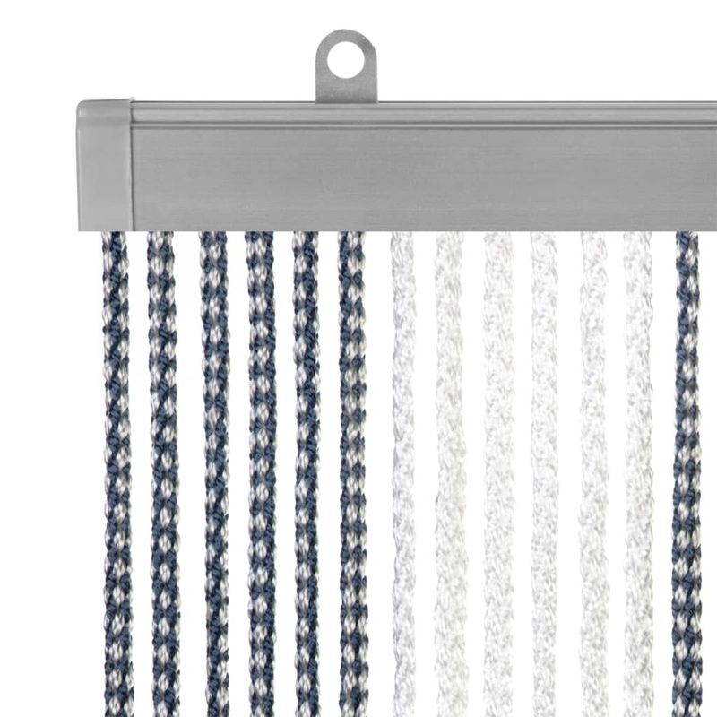 Travellife Fly Curtain for Door Korda 190×60 cm Blue and White