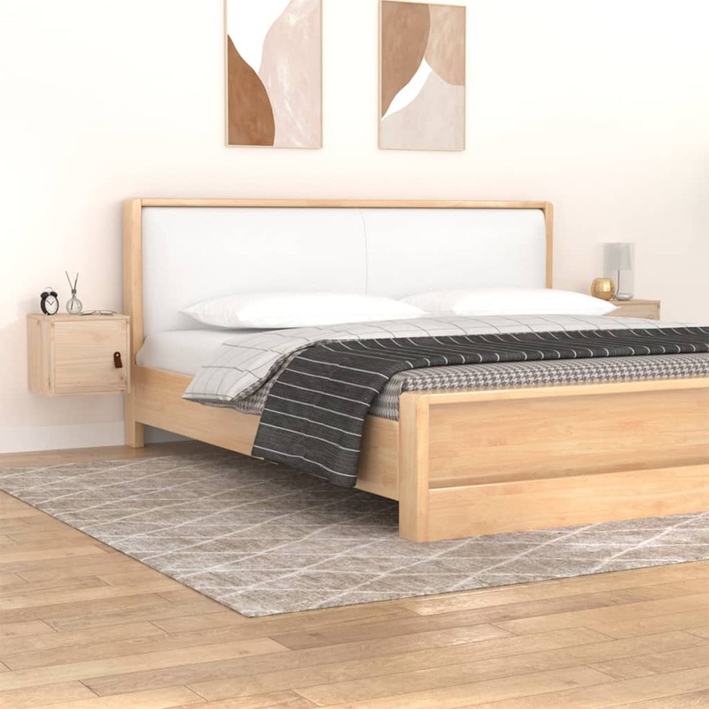 Berkfield Wall Cabinets 2 pcs 31.5x30x30 cm Solid Wood Pine