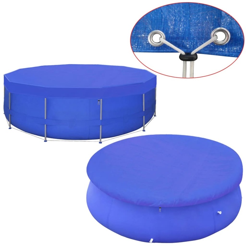 Berkfield Pool Cover PE Round 460 cm 90 g/m__
