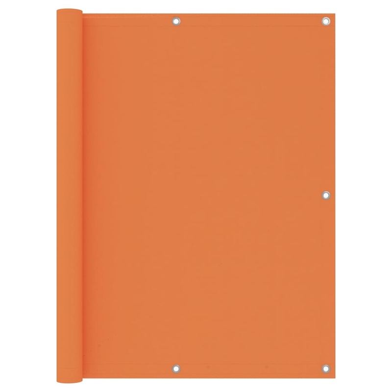 Berkfield Balcony Screen Orange 120×500 cm Oxford Fabric