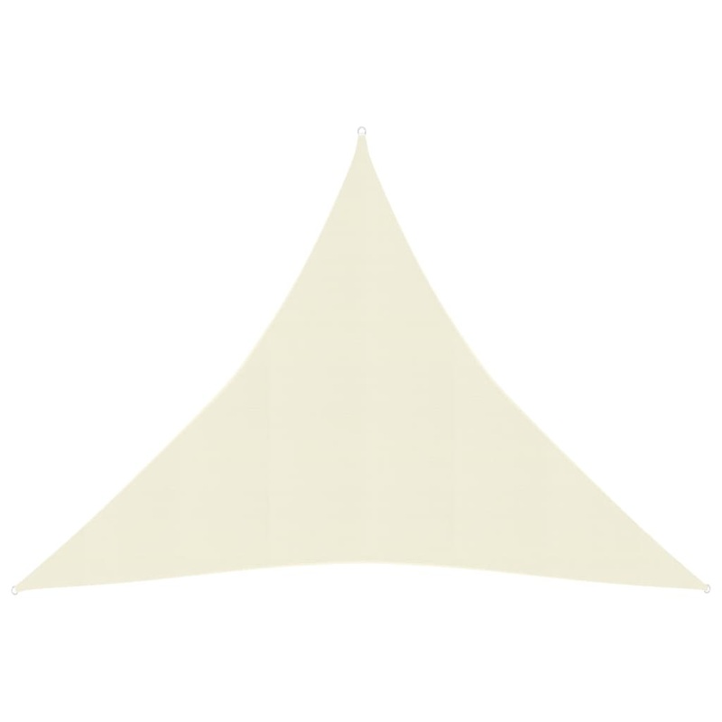 Berkfield Sunshade Sail 160 g/m__ Cream 4x4x4 m HDPE