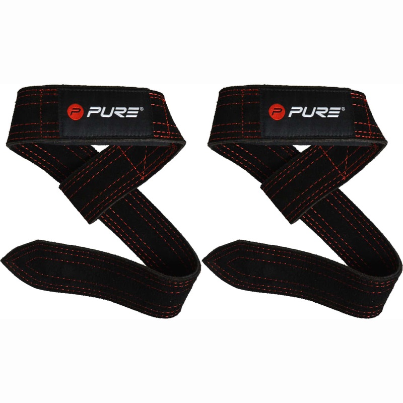 Pure2Improve Buffalo Leather Lifting Straps 60×4 cm