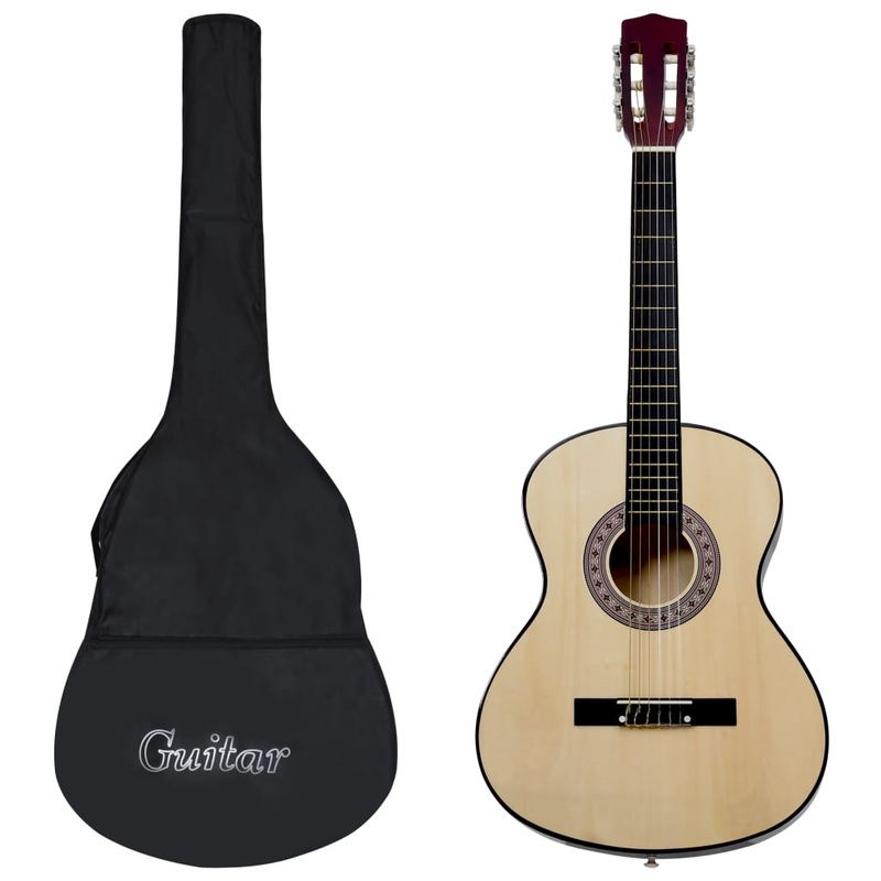 Berkfield 12 Piece Classical Guitar Beginner Set 4/4 39