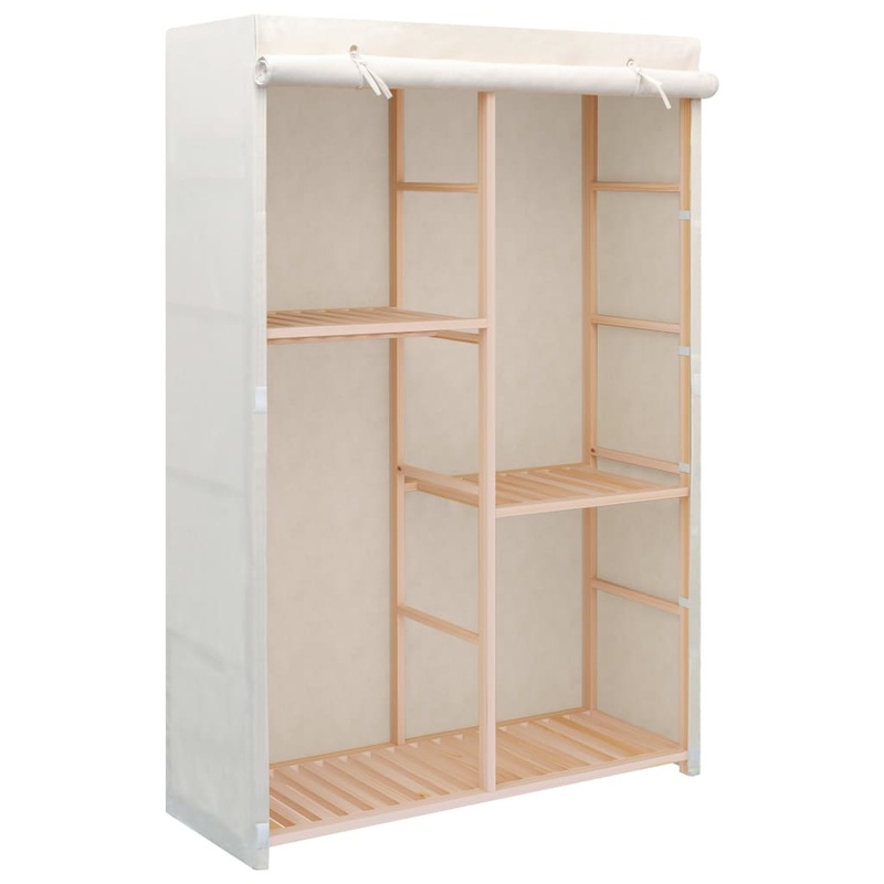 Berkfield 3-Tier Clothes Wardrobe 110x40x170 cm