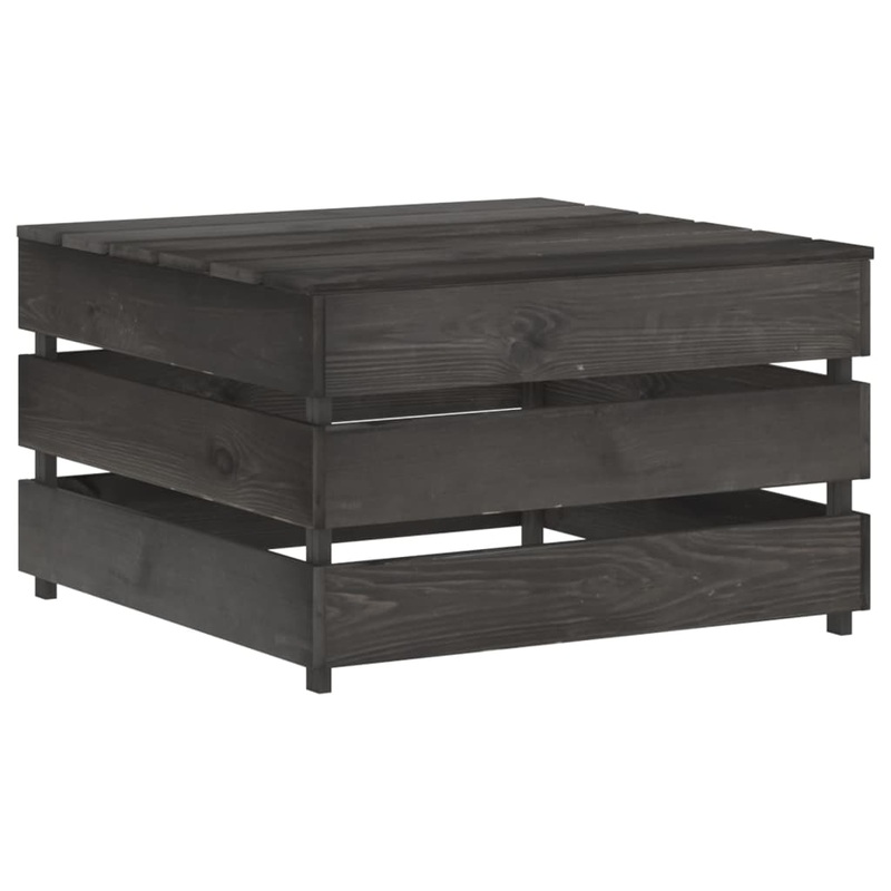 Berkfield Garden Pallet Table Impregnated Pinewood