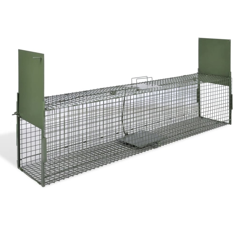 Berkfield Life Trap with 2 Doors 150 x 30 x 30 cm