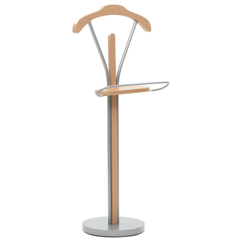 Berkfield Suit Stand 45x35x107 cm Natural