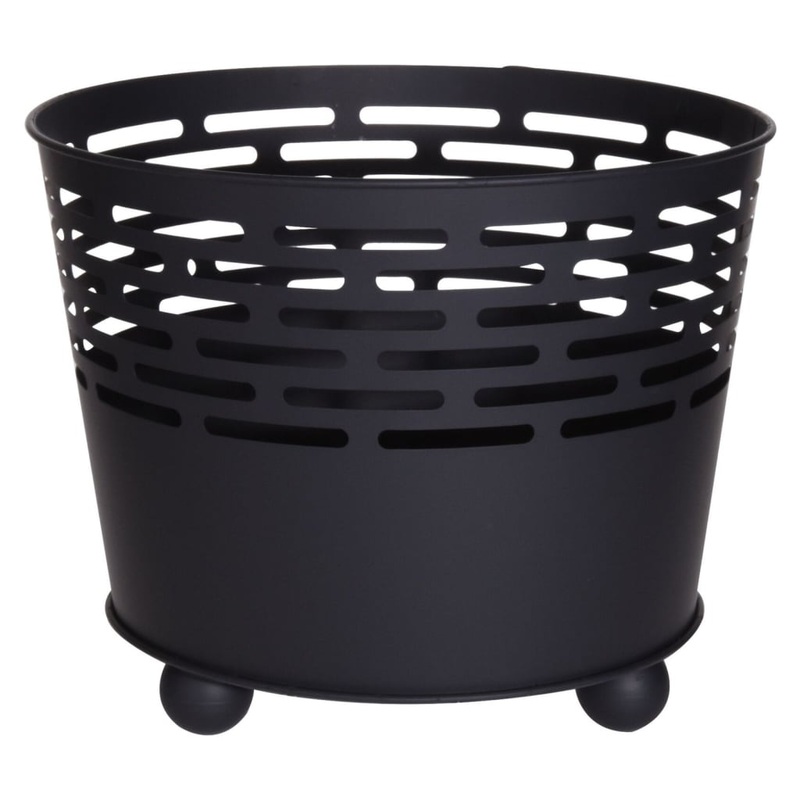 ProGarden Fire Basket 39×32 cm Black