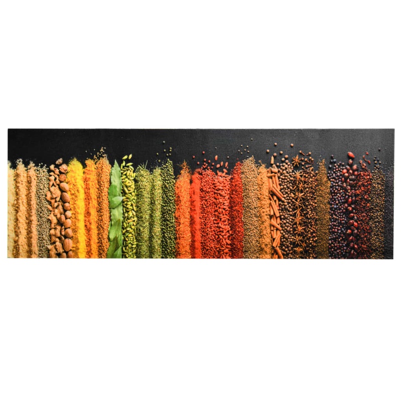 Berkfield Kitchen Carpet Washable Spice 60×300 cm