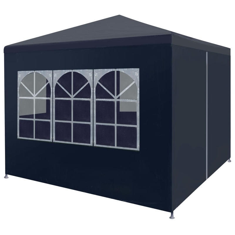 Berkfield Party Tent 3×3 m Blue