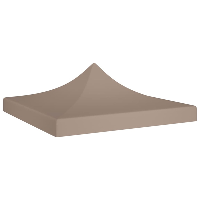 Berkfield Party Tent Roof 2×2 m Taupe 270 g/m__