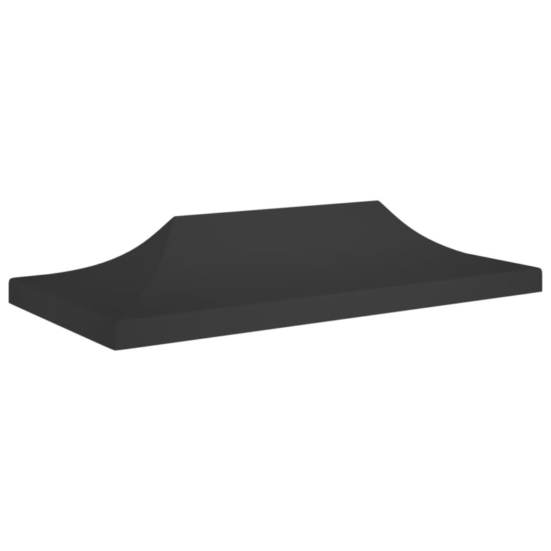 Berkfield Party Tent Roof 6×3 m Black 270 g/m__