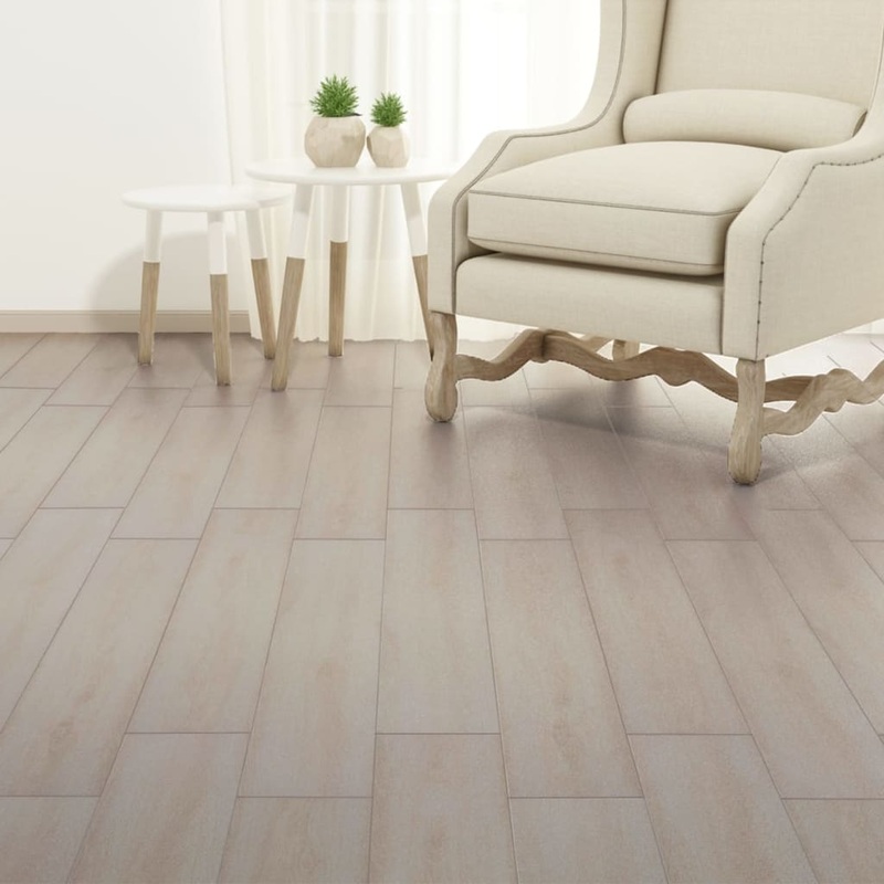 Berkfield Self-adhesive PVC Flooring Planks 2.51 m__ 2mm Oak Classic White