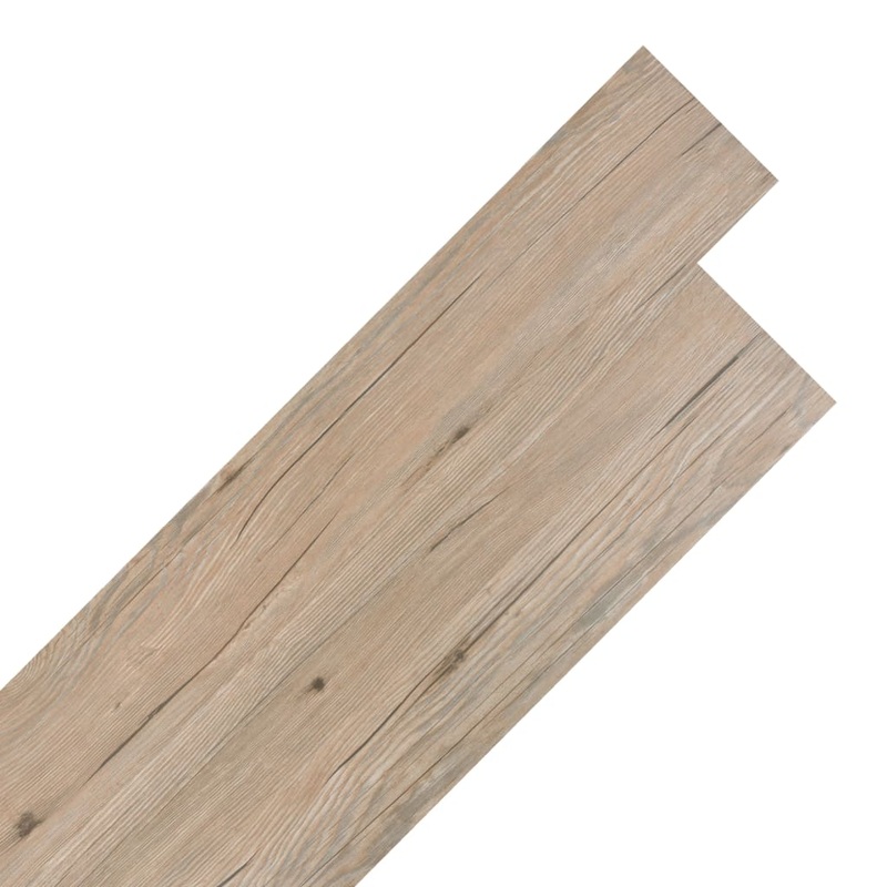 Berkfield Self-adhesive PVC Flooring Planks 5.02 m__ 2 mm Oak Brown