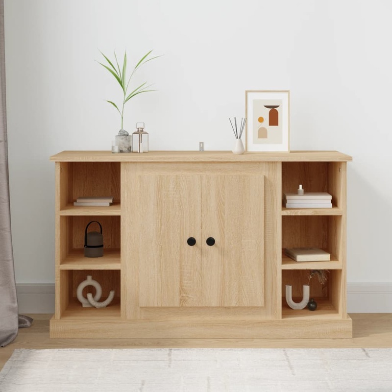 Berkfield Sideboard Sonoma Oak 100×35.5×60 cm Engineered Wood