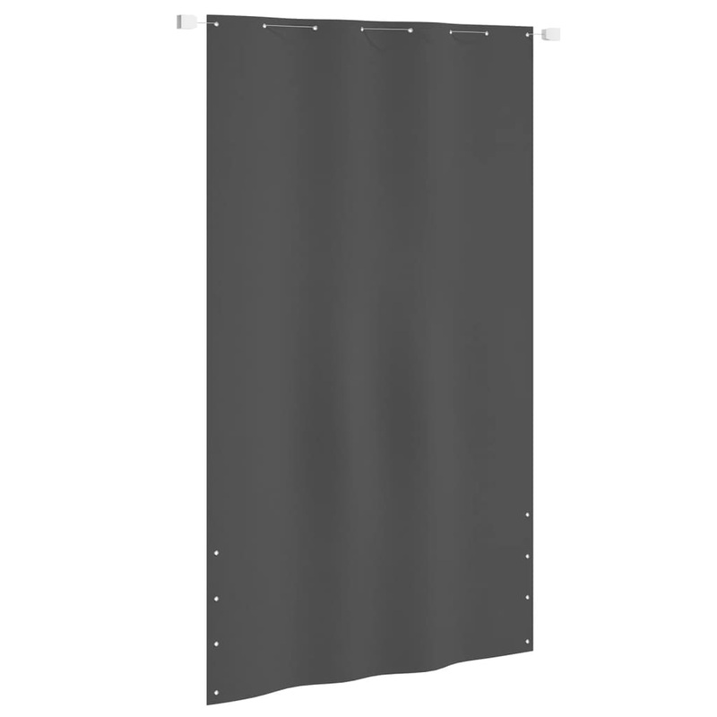 Berkfield Balcony Screen Anthracite 140×240 cm Oxford Fabric