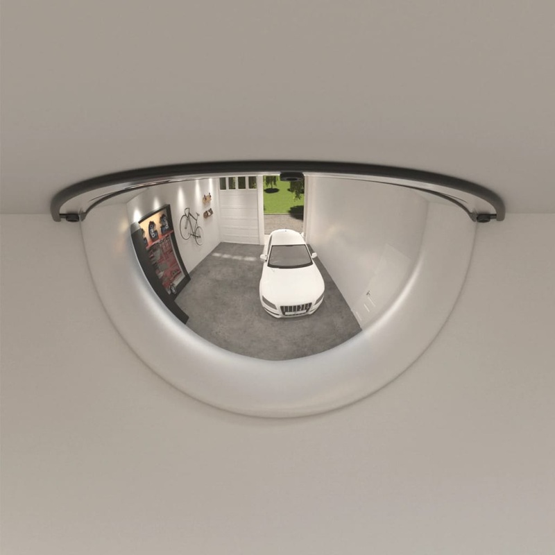 Berkfield Half Domed Traffic Mirrors 2 pcs _30 cm Acrylic
