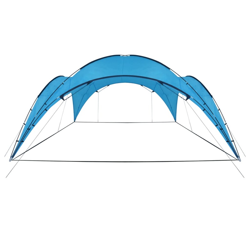 Berkfield Party Tent Arch 450x450x265 cm Light Blue